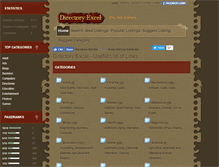 Tablet Screenshot of directoryexcel.com